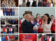 Участницы Большого Детского хора в г.Сочи.
